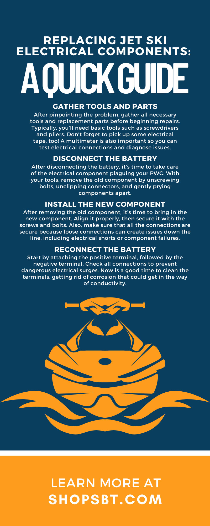 Replacing Jet Ski Electrical Components: A Quick Guide