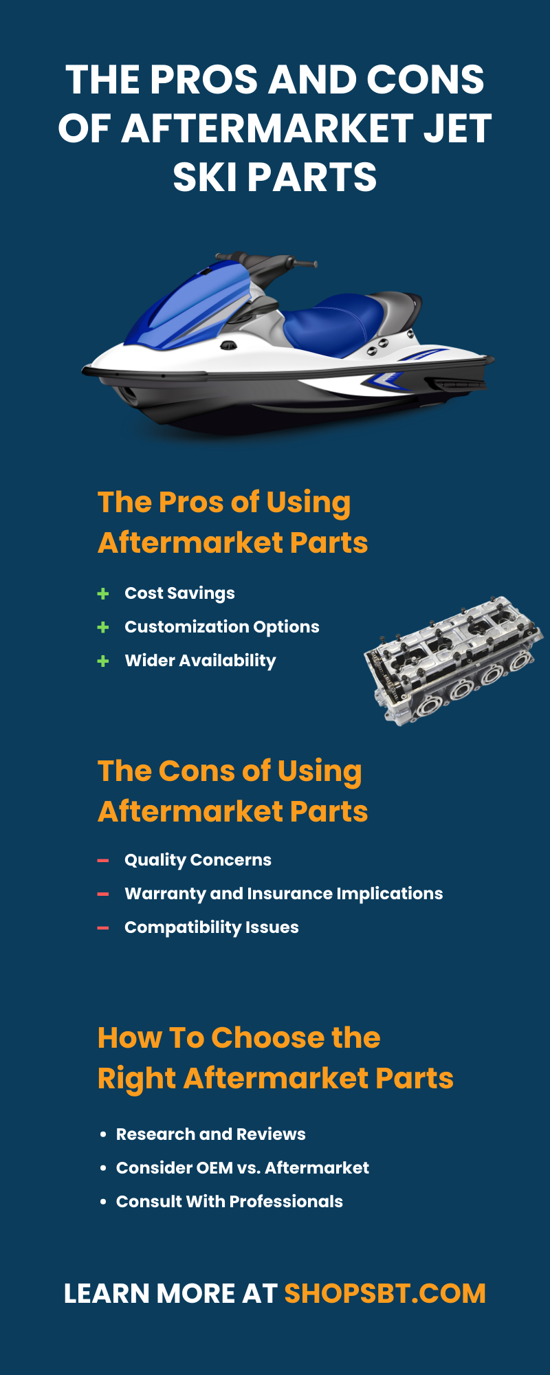 The Pros and Cons of Aftermarket Jet Ski Parts
