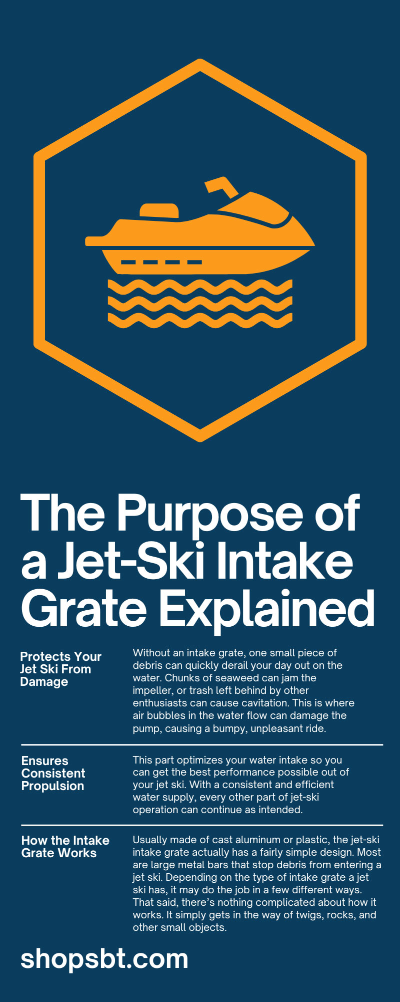 The Purpose of a Jet-Ski Intake Grate Explained