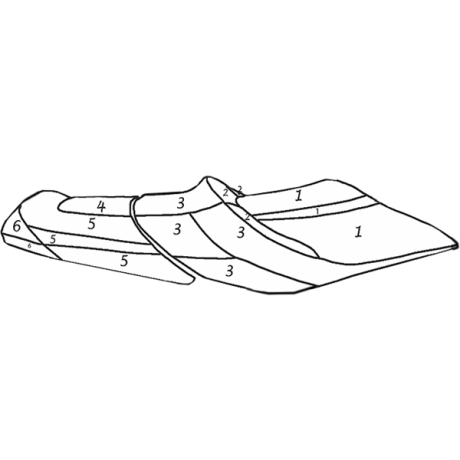 Seat Cover for Yamaha GP1800 GP1800R HO GP1800R SVHO