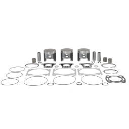 NEW PISTON KIT COMPATIBLE WITH .75MM OVER POLARIS 2002-2004 VIRAGE 2002-2004 OCTANE 800CC 2200920 2201706 2202337 