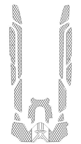 Pro Series Knurled Mats for Sea-Doo RXT-X 300 (18)