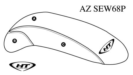 Chinpad for Kawasaki 800 SX-R / 750 SX / SXI