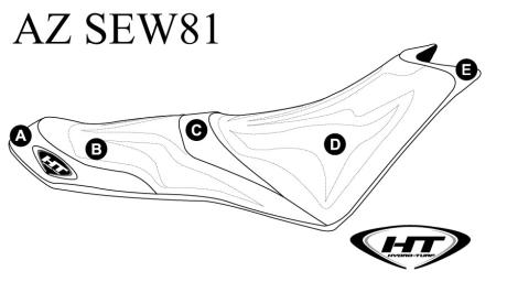 Seat Cover for Sea-Doo Spark 2-Up (14-20)