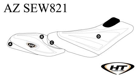 Seat Cover for Sea-Doo GTX (96-99) / GTI (97-00)