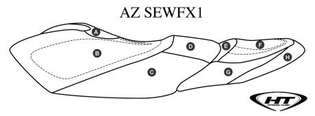 Seat Cover for Yamaha FX SHO (08-11)