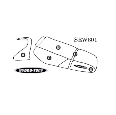 Seat Cover for Kawasaki ZXi 1100 (98-03)  W/Cowling Cover