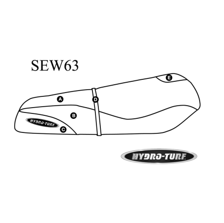 Seat Cover for Kawasaki ST / STS / 750 STX  900 STX (Pre 99)