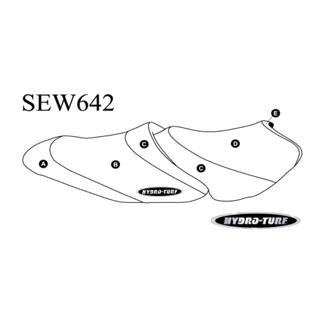 Seat Cover for Kawasaki STX-160 / STX-160X