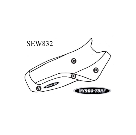 Seat Cover for Sea-Doo XP (95) / SPX (99) W/Hump