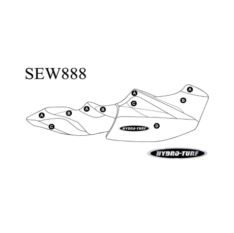 Seat Cover for Sea-Doo GTX  GTX Limited (18-20)