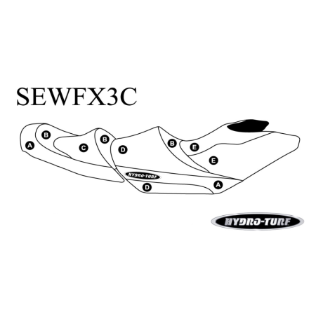 Seat Cover for Yamaha FX Cruiser HO  SVHO  Ltd. (19-20)