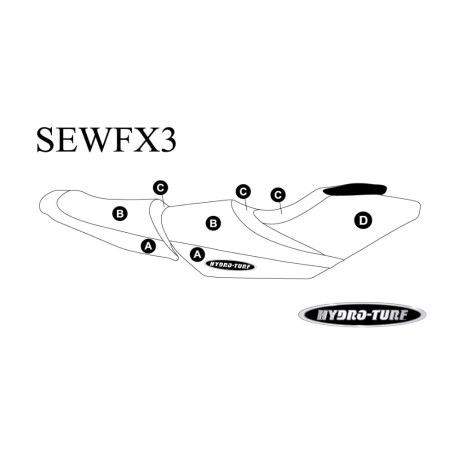 Seat Cover for Yamaha FX HO  SVHO (19-22)