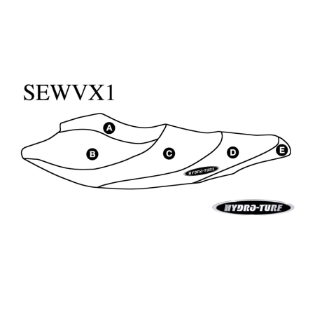 Seat Cover for Yamaha VXS /VX Deluxe/Sport/V1/V1 Sport